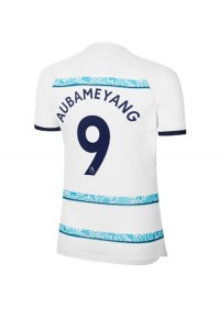 Chelsea Aubameyang #9 Voetbaltruitje Uit tenue Dames 2022-23 Korte Mouw